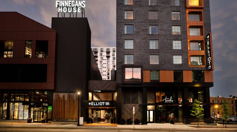 <b>Elliot Park Hotel Autograph Collection Exterior</b>. Images powered by <a href="https://www.leonardoworldwide.com/" title="Leonardo Worldwide" target="_blank">Leonardo</a>.