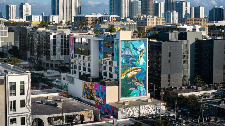 <b>Moxy Miami Wynwood Exterior</b>. Images powered by <a href="https://www.leonardoworldwide.com/" title="Leonardo Worldwide" target="_blank">Leonardo</a>.