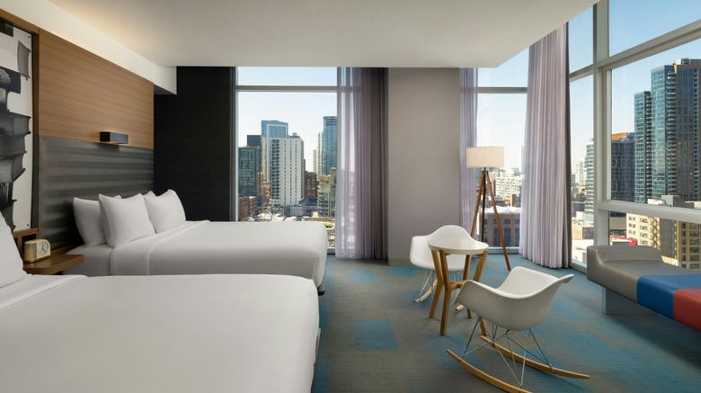 <b>Aloft Chicago Downtown River North Room</b>. Images powered by <a href="https://www.leonardoworldwide.com/" title="Leonardo Worldwide" target="_blank">Leonardo</a>.