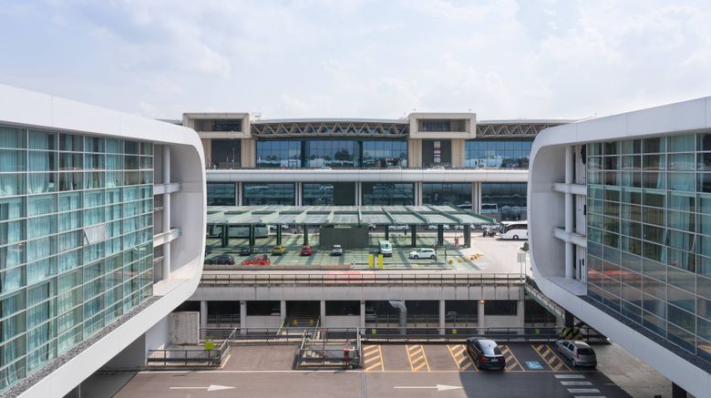 <b>Sheraton Milan Malpensa Hotel & Conf Ctr Exterior</b>. Images powered by <a href="https://www.leonardoworldwide.com/" title="Leonardo Worldwide" target="_blank">Leonardo</a>.