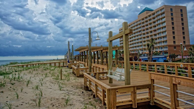 <b>Courtyard Carolina Beach Hotel Beach</b>. Images powered by <a href="https://www.leonardoworldwide.com/" title="Leonardo Worldwide" target="_blank">Leonardo</a>.
