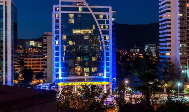 Renaissance Santiago Hotel Exterior