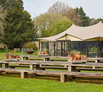 The Pig near Bath Exterior