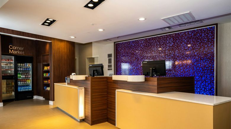 <b>Fairfield Inn & Suites Huntsville Lobby</b>. Images powered by <a href="https://www.leonardoworldwide.com/" title="Leonardo Worldwide" target="_blank">Leonardo</a>.