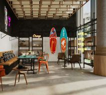 Moxy Nice Lobby