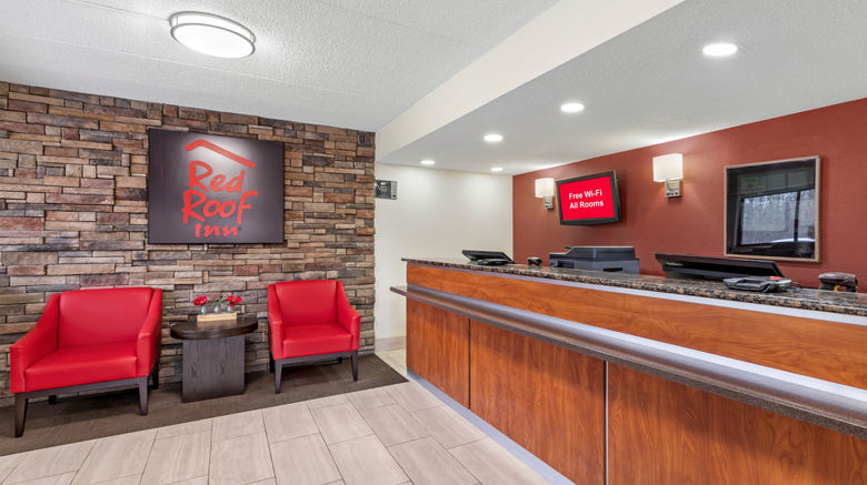 <b>Red Roof Inn Parsippany Lobby</b>. Images powered by <a href="https://www.leonardoworldwide.com/" title="Leonardo Worldwide" target="_blank">Leonardo</a>.