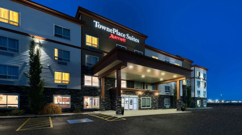 TownePlace Suites Red Deer Exterior. Images powered by <a href="https://www.leonardoworldwide.com" target="_blank" rel="noopener">Leonardo</a>.