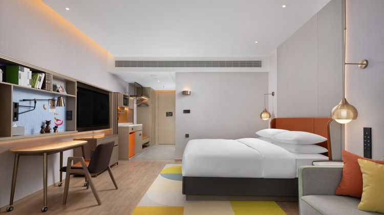 Home2 Suites by Hilton Taizhou Wenling Room