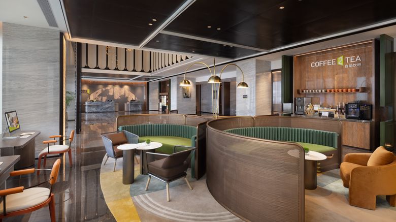 <b>Home2 Suites by Hilton Yiwu Lobby</b>. Images powered by <a href="https://www.leonardoworldwide.com/" title="Leonardo Worldwide" target="_blank">Leonardo</a>.
