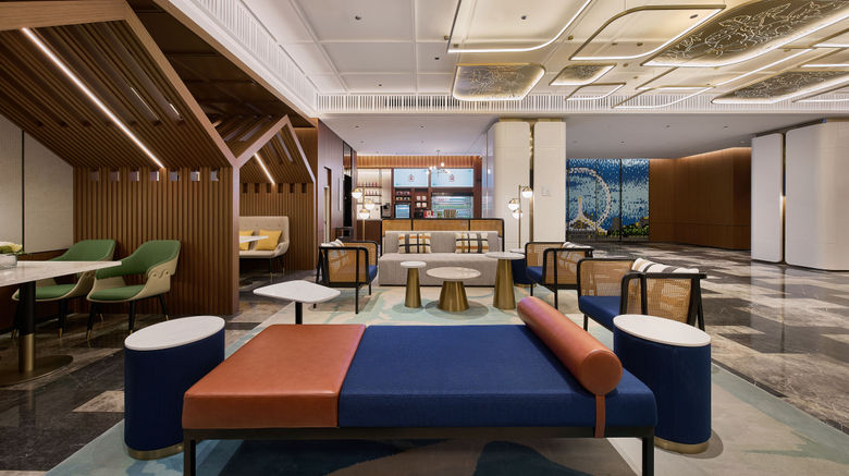 <b>Hilton Garden Inn Tianjin Station Lobby</b>. Images powered by <a href="https://www.leonardoworldwide.com/" title="Leonardo Worldwide" target="_blank">Leonardo</a>.