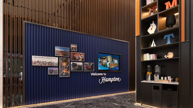 <b>Hampton Tianjin Binhai TEDA Lobby</b>. Images powered by <a href="https://www.leonardoworldwide.com/" title="Leonardo Worldwide" target="_blank">Leonardo</a>.