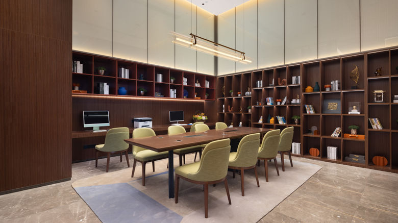 <b>Hampton Inn Jieyang Railway Lobby</b>. Images powered by <a href="https://www.leonardoworldwide.com/" title="Leonardo Worldwide" target="_blank">Leonardo</a>.
