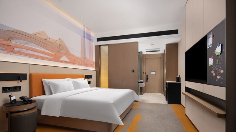<b>Hampton Changsha Yuhua High-Speed Rlwy Room</b>. Images powered by <a href="https://www.leonardoworldwide.com/" title="Leonardo Worldwide" target="_blank">Leonardo</a>.