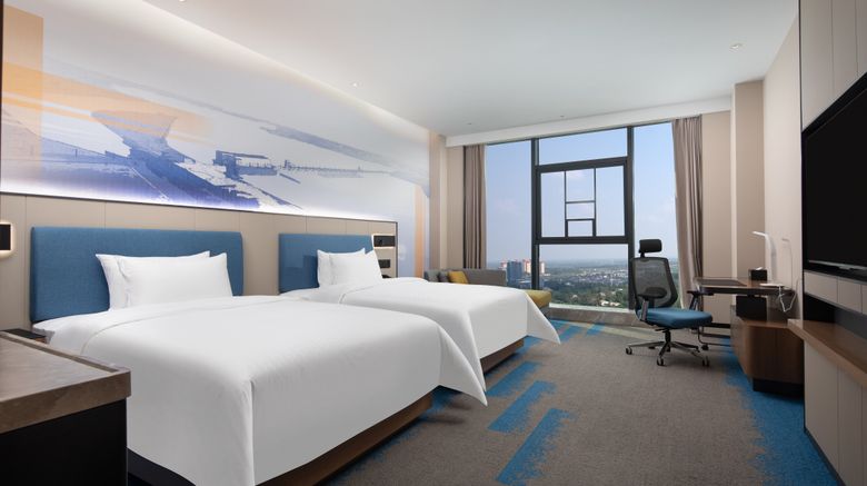 <b>Hampton by Hilton Qianjiang Room</b>. Images powered by <a href="https://www.leonardoworldwide.com/" title="Leonardo Worldwide" target="_blank">Leonardo</a>.