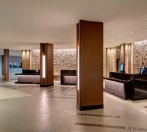 Houston Airport Marriott at George Bush Lobby