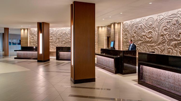 Houston Airport Marriott at George Bush Lobby
