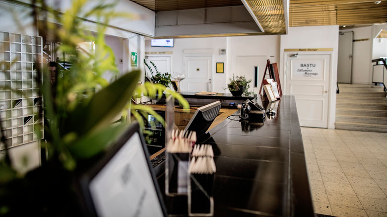 <b>First Hotel Statt Soderhamn Lobby</b>. Images powered by <a href="https://www.leonardoworldwide.com/" title="Leonardo Worldwide" target="_blank">Leonardo</a>.