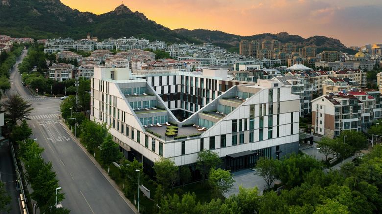 <b>Flow And Co Qingdao Autograph Exterior</b>. Images powered by <a href="https://www.leonardoworldwide.com/" title="Leonardo Worldwide" target="_blank">Leonardo</a>.