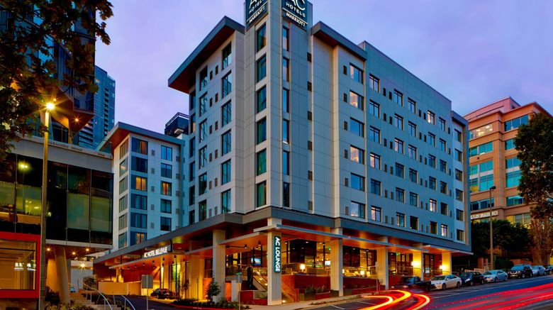 <b>AC Hotel Seattle Bellevue/Downtown Exterior</b>. Images powered by <a href="https://www.leonardoworldwide.com/" title="Leonardo Worldwide" target="_blank">Leonardo</a>.