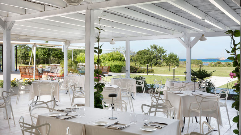 <b>Baglioni Resort Sardinia Restaurant</b>. Images powered by <a href="https://www.leonardoworldwide.com/" title="Leonardo Worldwide" target="_blank">Leonardo</a>.