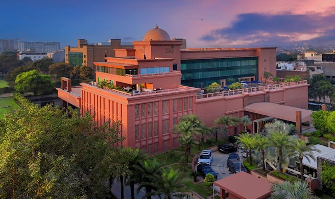 Taj Hotel and Convention Centre Exterior