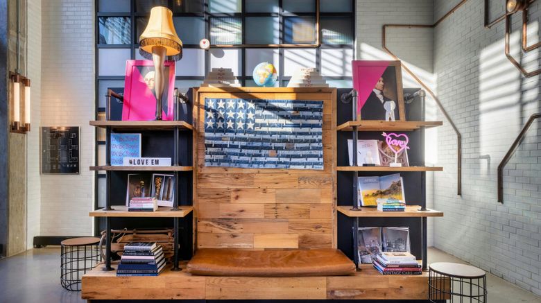 <b>Moxy Washington, DC Downtown Lobby</b>. Images powered by <a href="https://www.leonardoworldwide.com/" title="Leonardo Worldwide" target="_blank">Leonardo</a>.