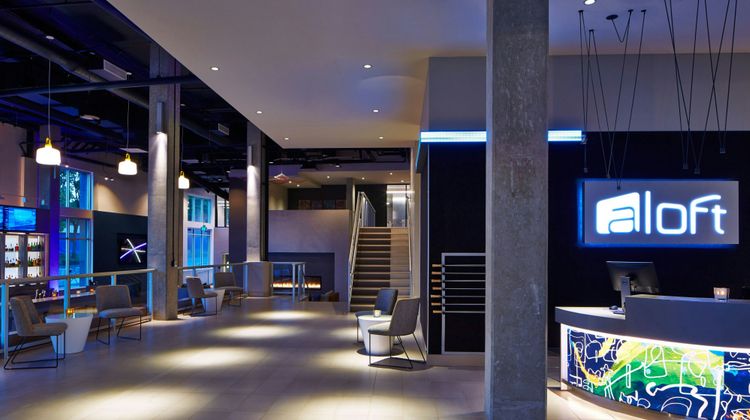 Aloft Seattle Redmond Lobby