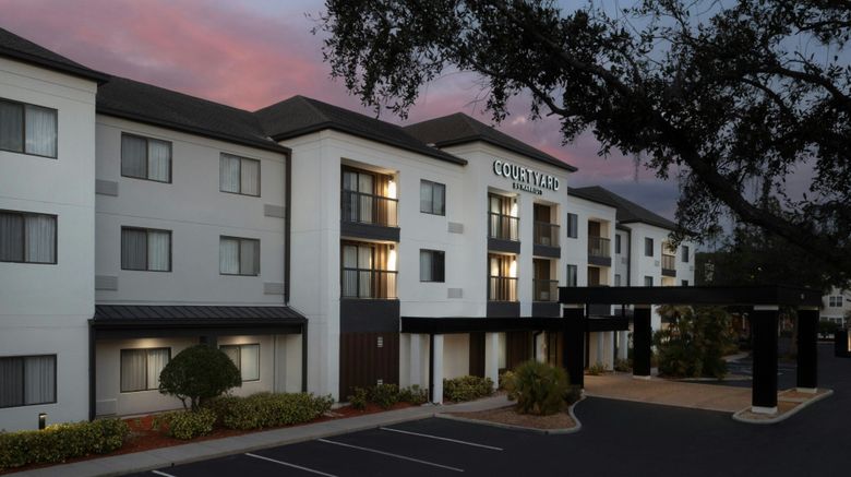 <b>Courtyard by Marriott Lakeland Exterior</b>. Images powered by <a href="https://www.leonardoworldwide.com/" title="Leonardo Worldwide" target="_blank">Leonardo</a>.