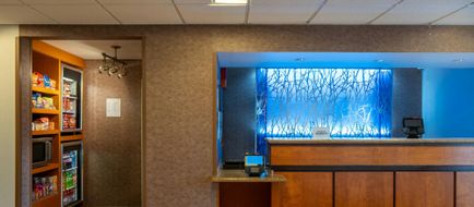 Fairfield Inn & Suites Jackson Airport Lobby