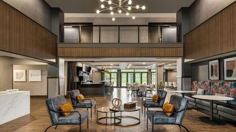 <b>Four Points by Sheraton Columbus-Polaris Lobby</b>. Images powered by <a href="https://www.leonardoworldwide.com/" title="Leonardo Worldwide" target="_blank">Leonardo</a>.