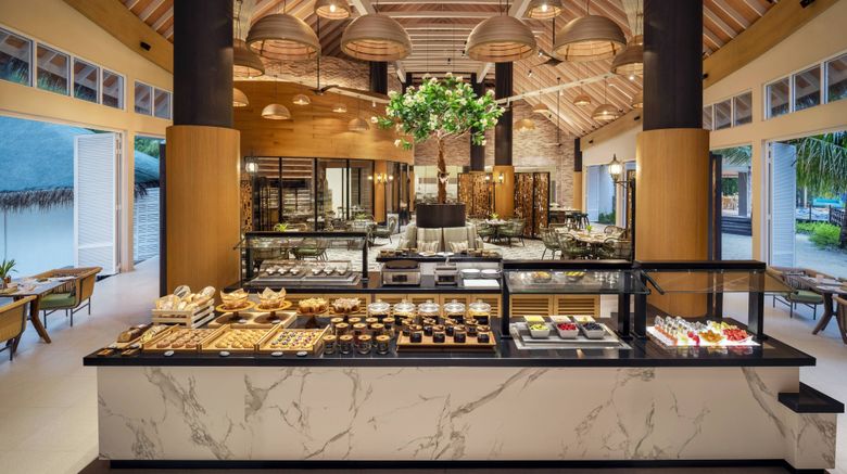 <b>JW Marriott Maldives Resort & Spa Restaurant</b>. Images powered by <a href="https://www.leonardoworldwide.com/" title="Leonardo Worldwide" target="_blank">Leonardo</a>.
