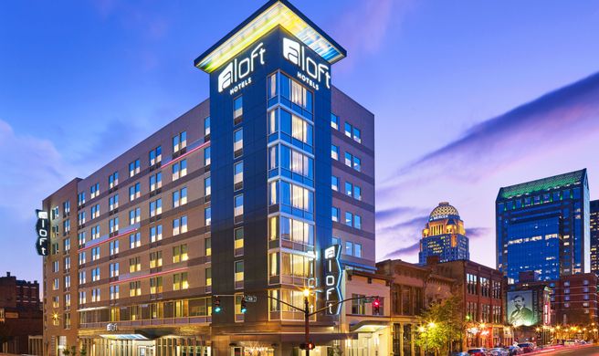 Aloft Louisville Downtown Exterior