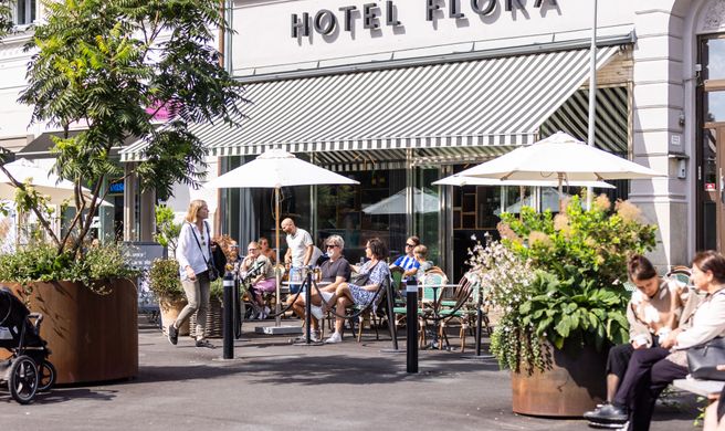 Hotel Flora Exterior