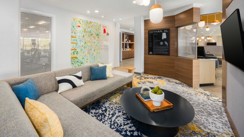 <b>TownePlace Suites Dothan Lobby</b>. Images powered by <a href="https://www.leonardoworldwide.com/" title="Leonardo Worldwide" target="_blank">Leonardo</a>.