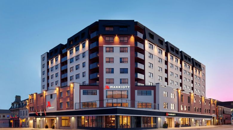 Kingston Marriott Exterior. Images powered by <a href="https://www.leonardoworldwide.com" target="_blank" rel="noopener">Leonardo</a>.