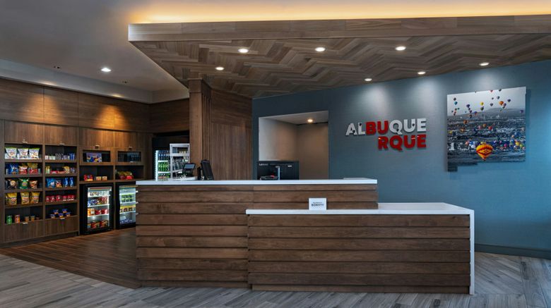 <b>Fairfield Inn Albuquerque Uptown Lobby</b>. Images powered by <a href="https://www.leonardoworldwide.com/" title="Leonardo Worldwide" target="_blank">Leonardo</a>.