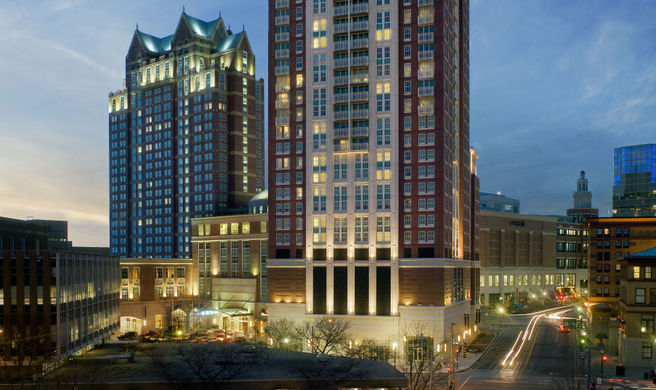 The Omni Providence Hotel Exterior