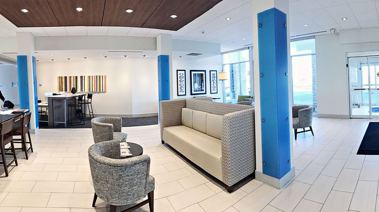 <b>Holiday Inn Express & Suites Rantoul Lobby</b>. Images powered by <a href="https://www.leonardoworldwide.com/" title="Leonardo Worldwide" target="_blank">Leonardo</a>.