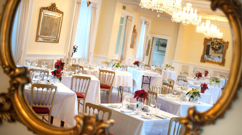 <b>Eshott Hall Restaurant</b>. Images powered by <a href="https://www.leonardoworldwide.com/" title="Leonardo Worldwide" target="_blank">Leonardo</a>.
