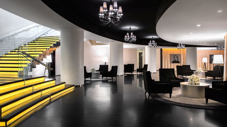 <b>Amman Rotana Lobby</b>. Images powered by <a href="https://www.leonardoworldwide.com/" title="Leonardo Worldwide" target="_blank">Leonardo</a>.