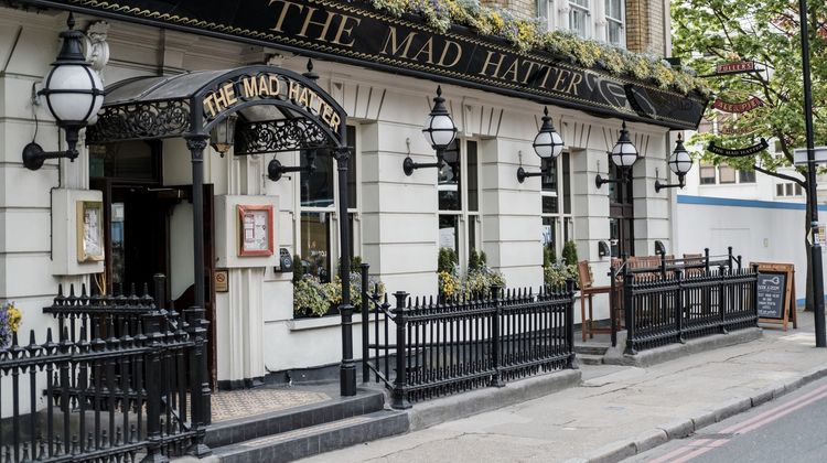 The Mad Hatter Hotel Exterior