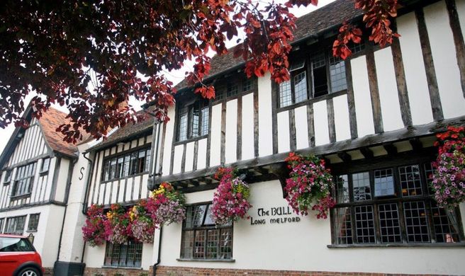 The Bull Long Melford Exterior