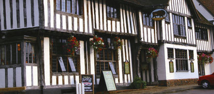 The Bull Long Melford Exterior