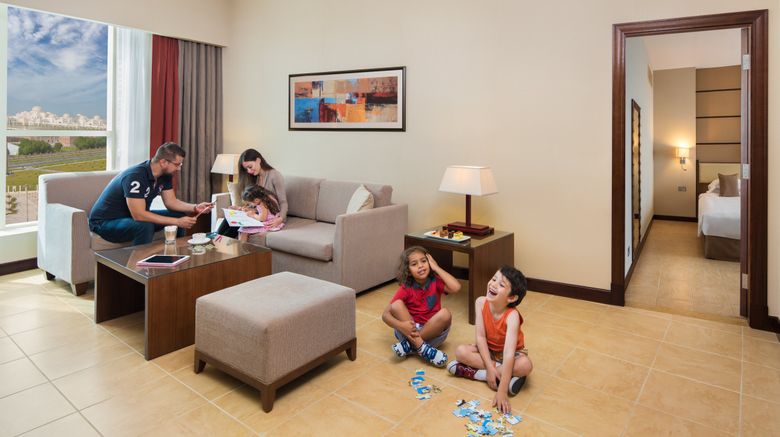 <b>Khalidiya Palace Rayhaan by Rotana Suite</b>. Images powered by <a href="https://www.leonardoworldwide.com/" title="Leonardo Worldwide" target="_blank">Leonardo</a>.