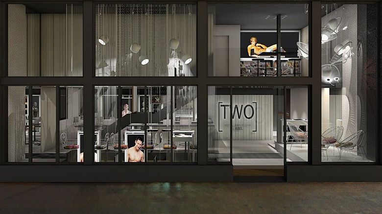 TWO Hotel Barcelona By Axel Exterior. Images powered by <a href="https://www.leonardoworldwide.com" target="_blank" rel="noopener">Leonardo</a>.