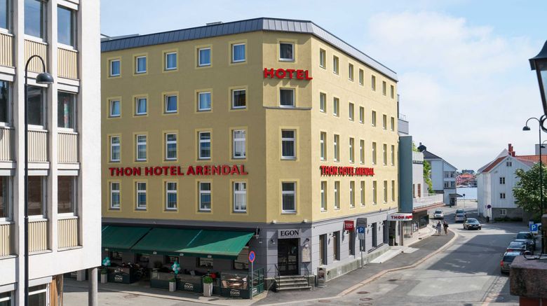 Thon Hotel Arendal Exterior. Images powered by <a href="https://www.leonardoworldwide.com" target="_blank" rel="noopener">Leonardo</a>.