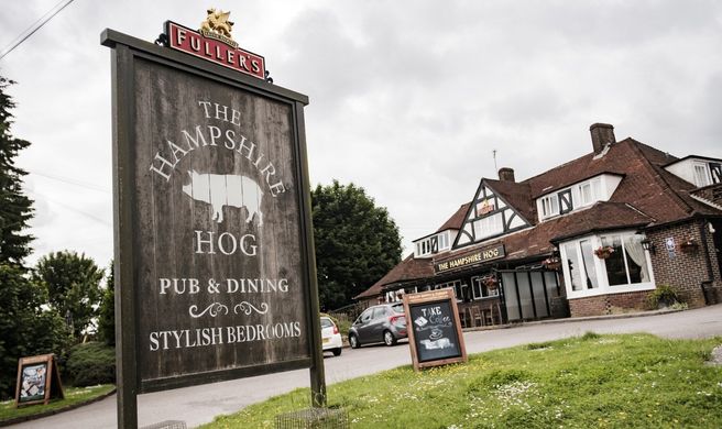 The Hampshire Hog Exterior