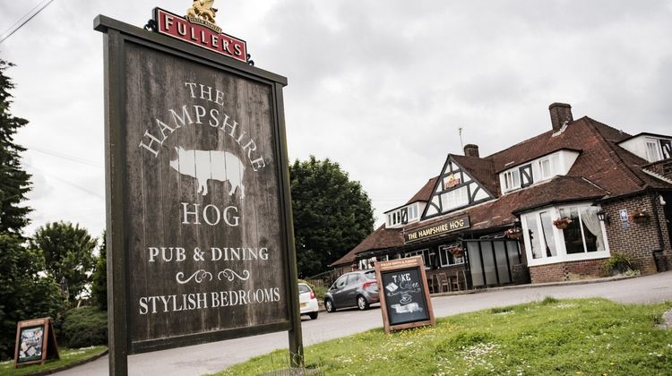 The Hampshire Hog Exterior