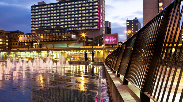 <b>Mercure Manchester Piccadilly Hotel Exterior</b>. Images powered by <a href="https://leonardo.com/" title="Leonardo Worldwide" target="_blank">Leonardo</a>.