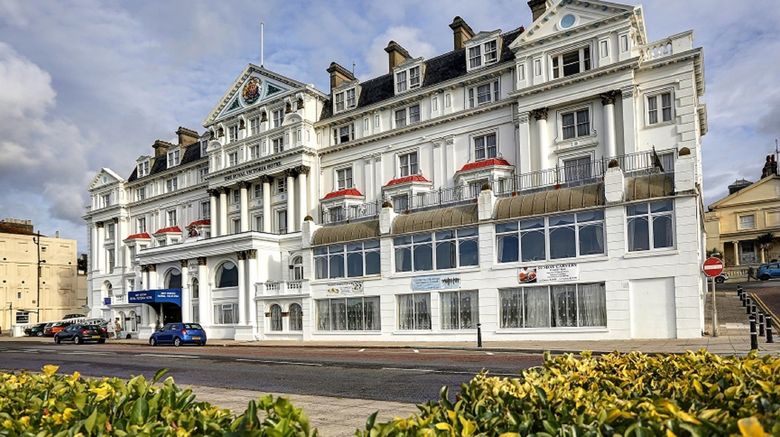 Royal Victoria Hotel Exterior. Images powered by <a href="https://www.leonardoworldwide.com" target="_blank" rel="noopener">Leonardo</a>.